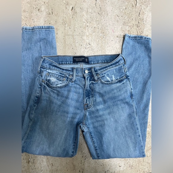 Abercrombie and Fitch Signature Stretch Athletic Skinny Men’s Jeans Size 28X30 - Picture 4 of 5